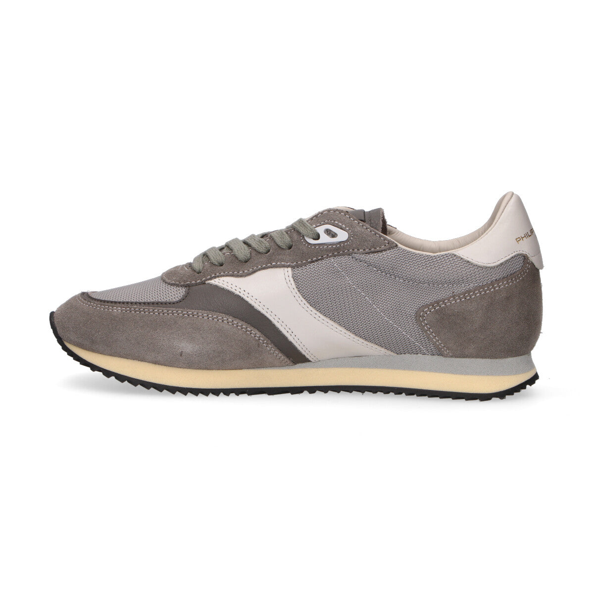 Philippe Model sneaker Blville in camoscio grigio