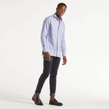 XACUS camicia tailor classic blu e bianca