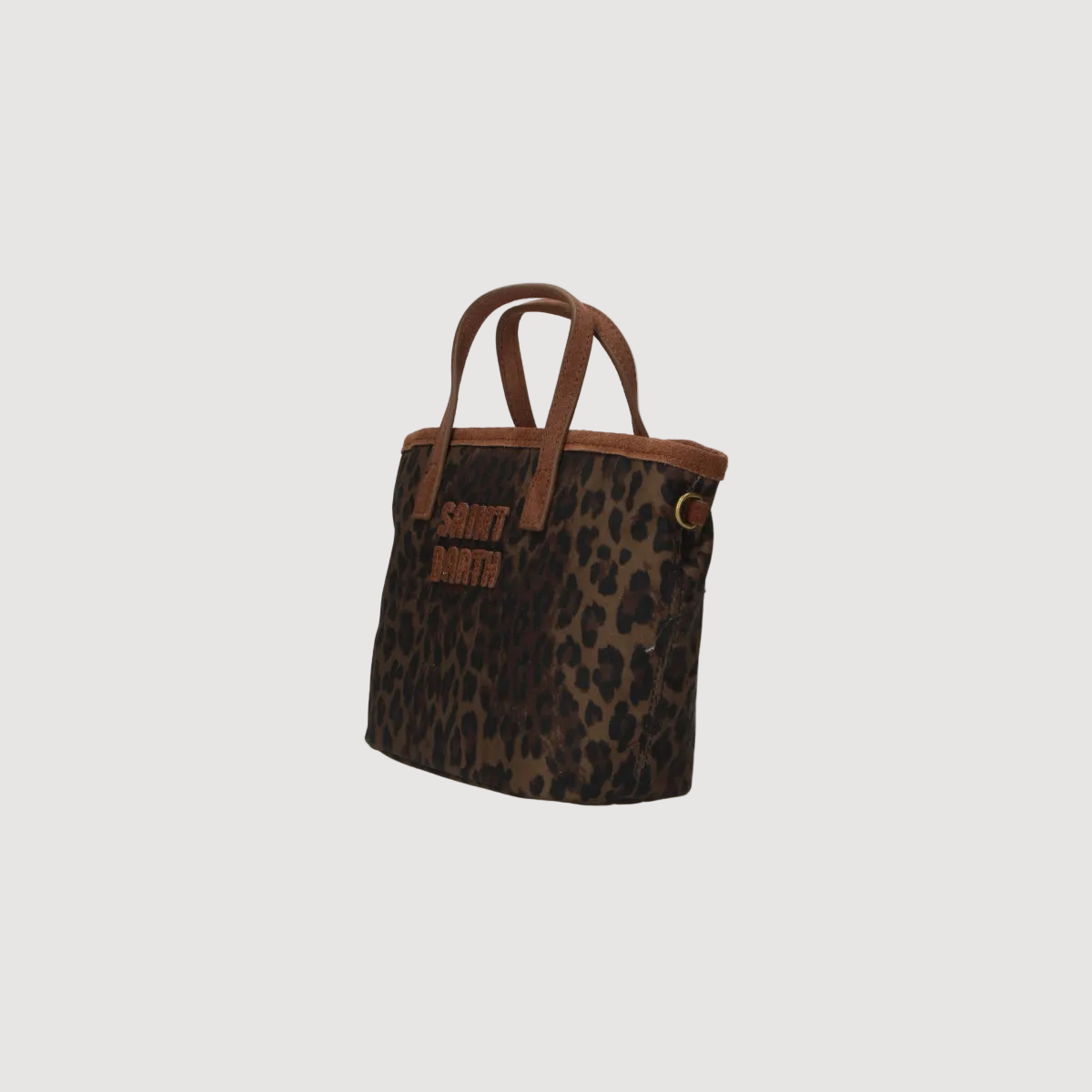Mc2 Saint Barth borsa City Bag Mini Wax in tessuto maculata