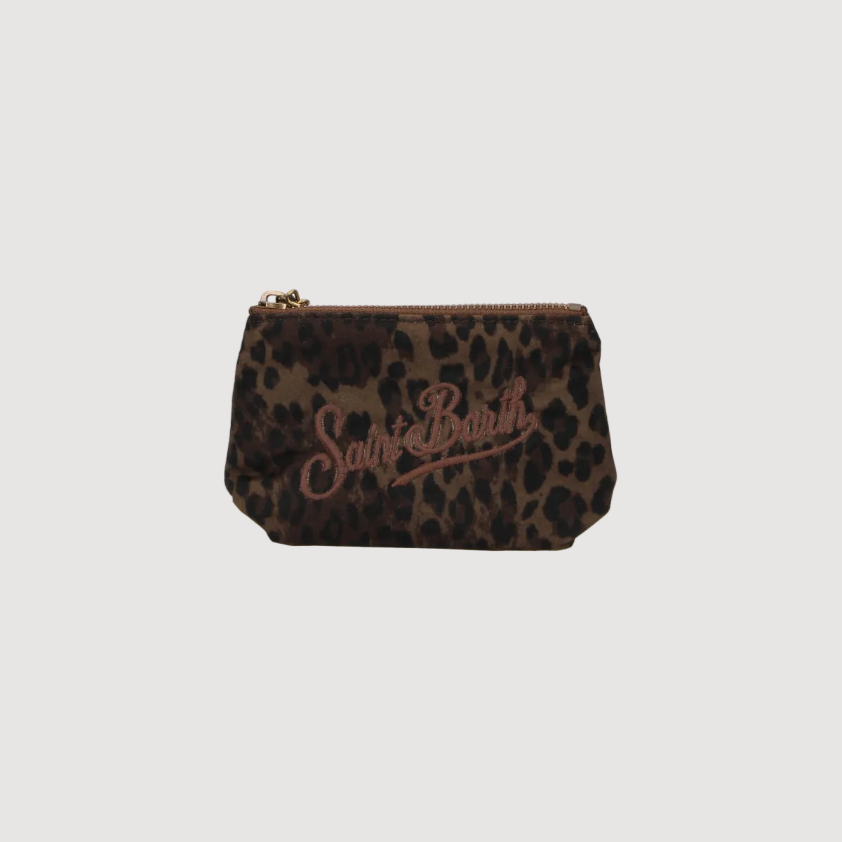 Mc2 Saint Barth pochette Aline Mini Wax dark leopard
