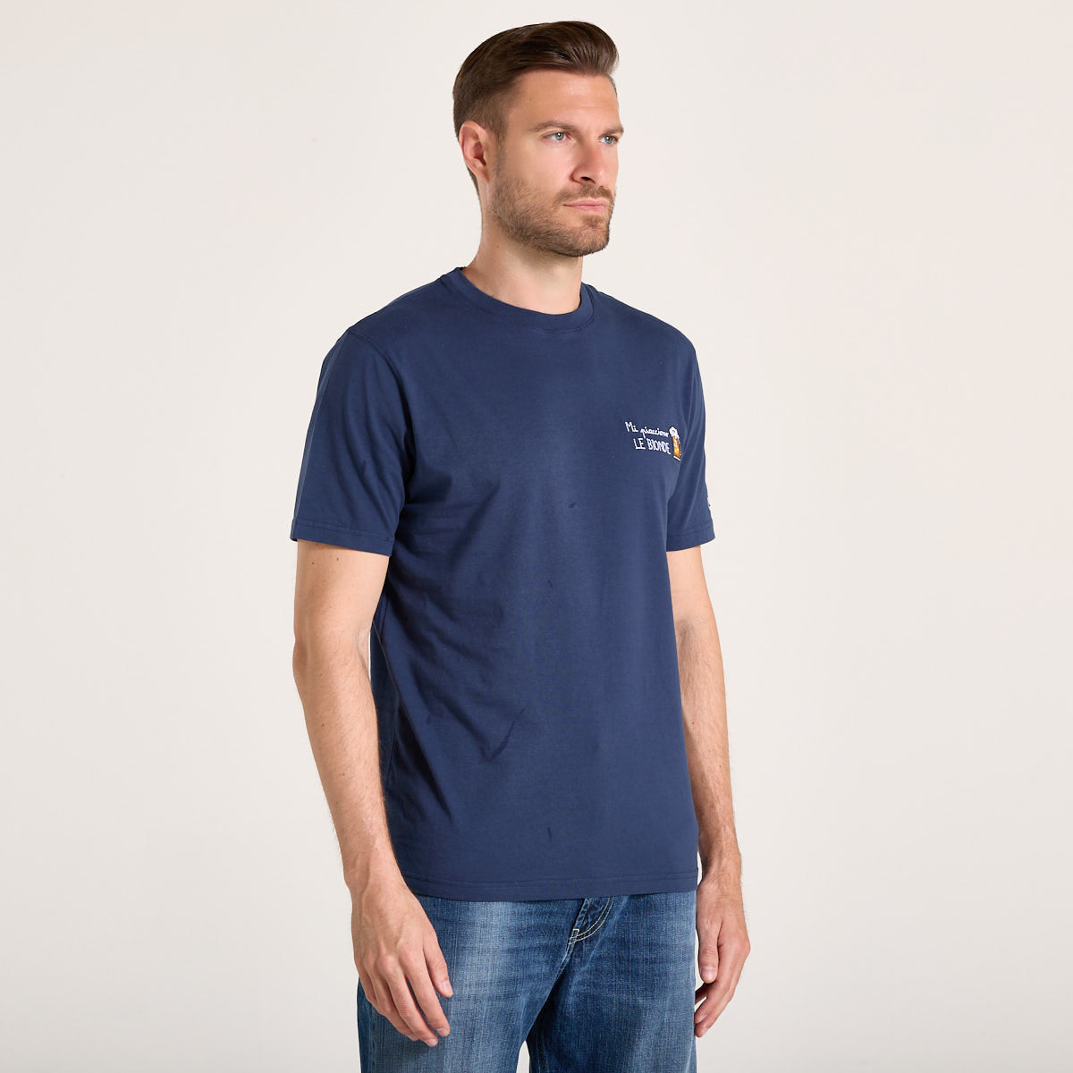 Mc2 Saint Barth t-shirt portofino spritz clock blu