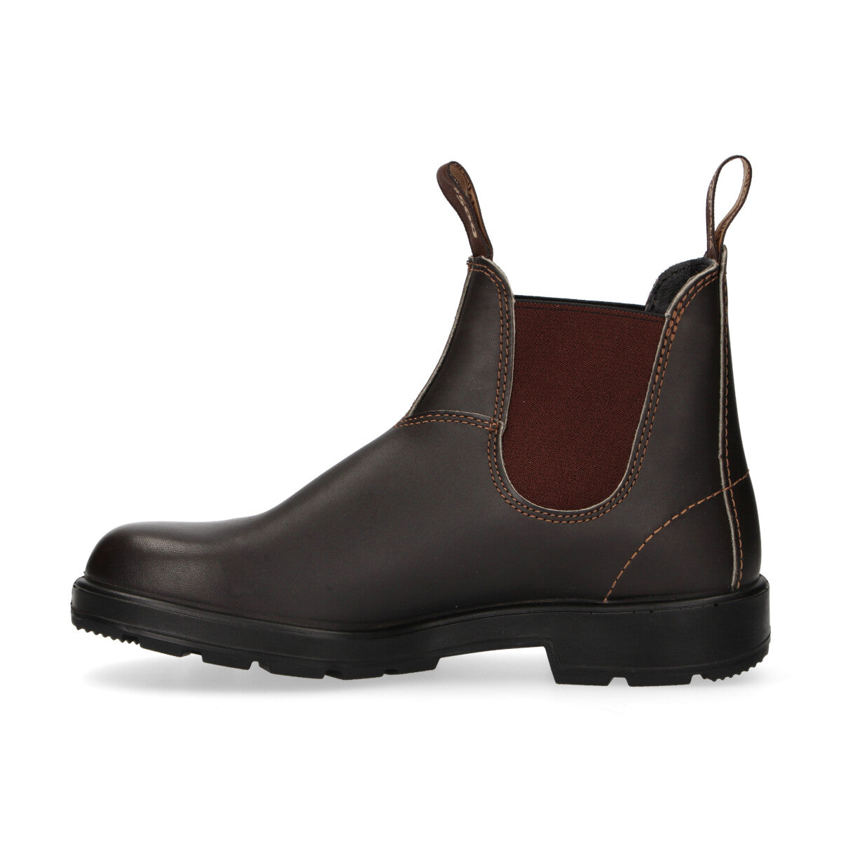 Blundstone beatles con elastici in pelle testa di moro