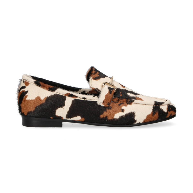 Bibi Lou mocassino in cavallino mucca