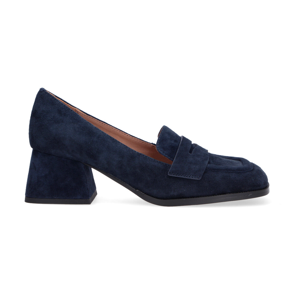 Bibi Lou decollete blu in camoscio