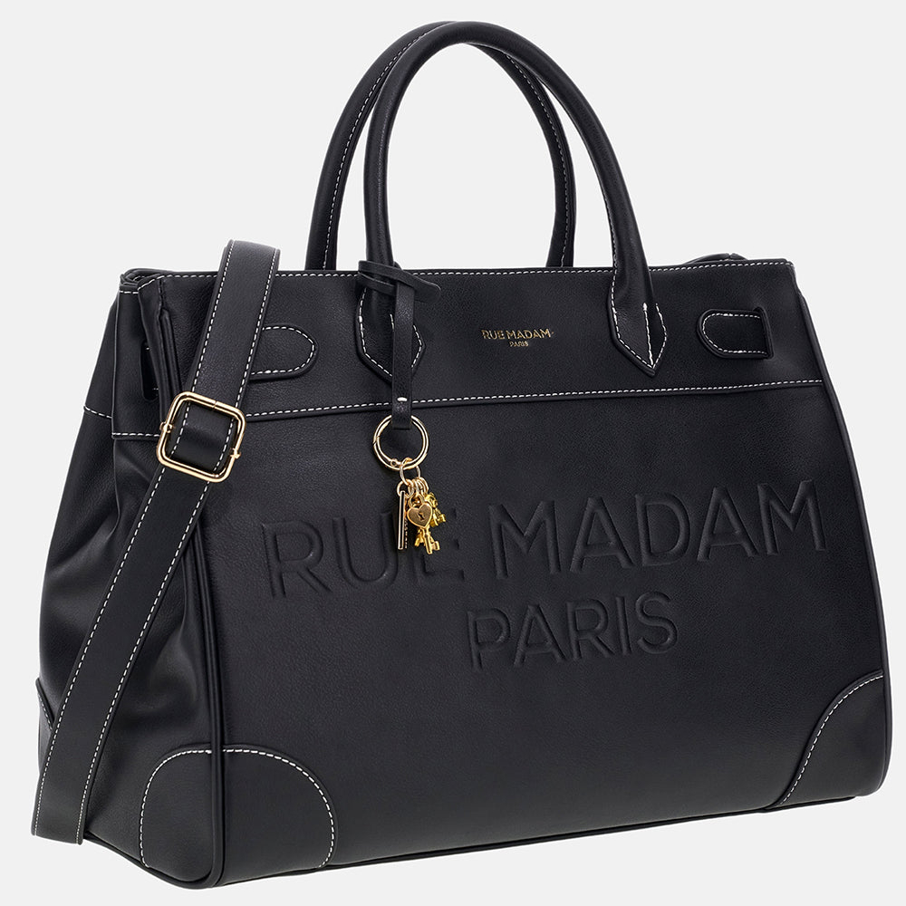 Rue Madam Paris La Maison Tote bag nera