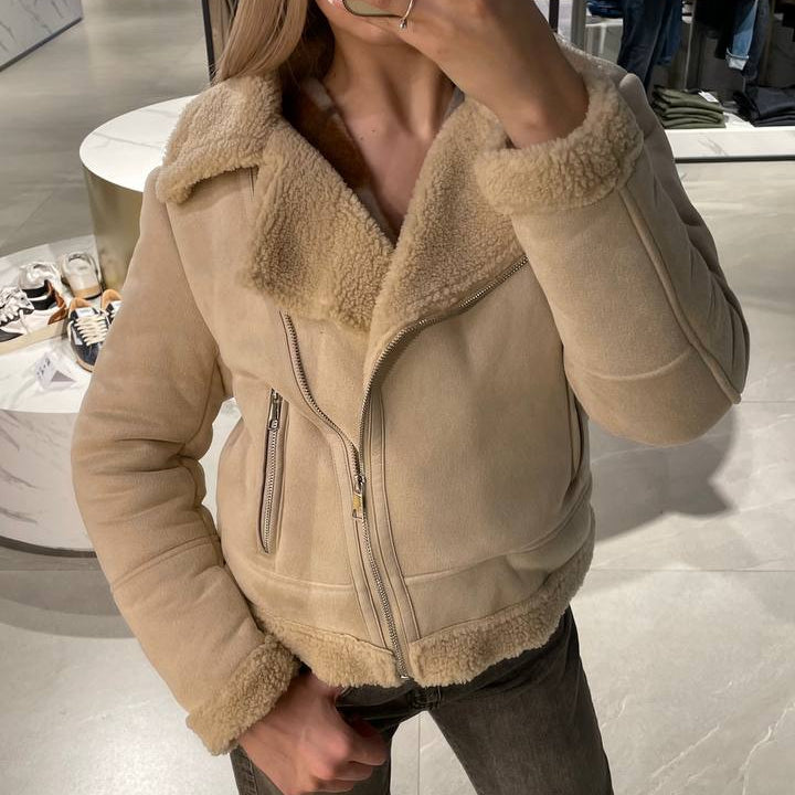 Haveone ecomontone corto beige