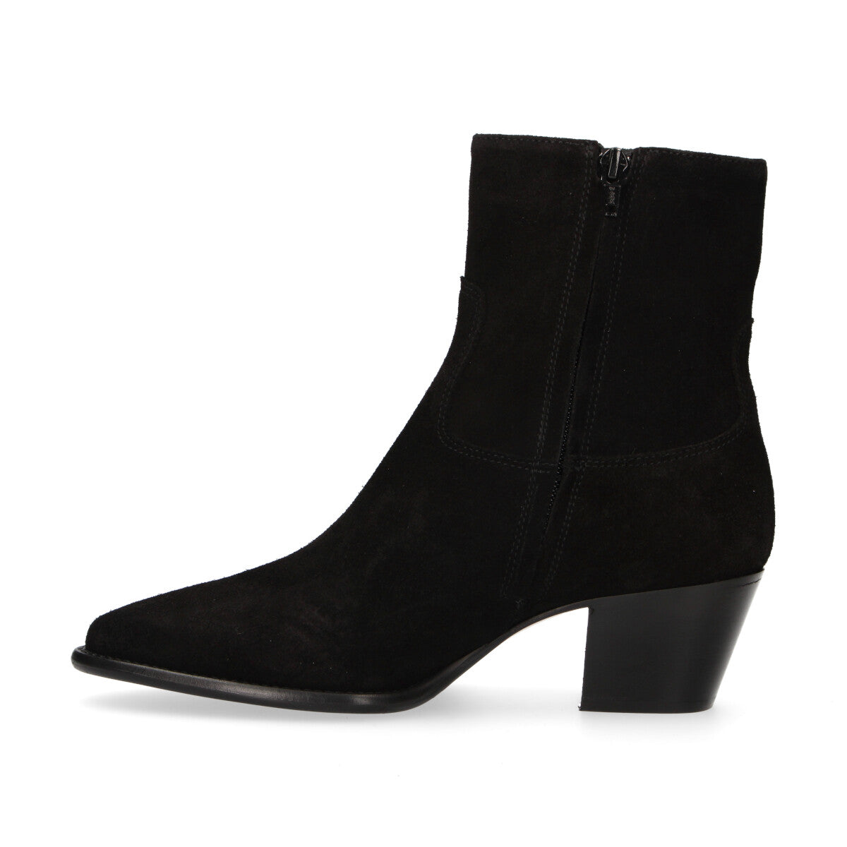 Anna F. tronchetto in camoscio nero
