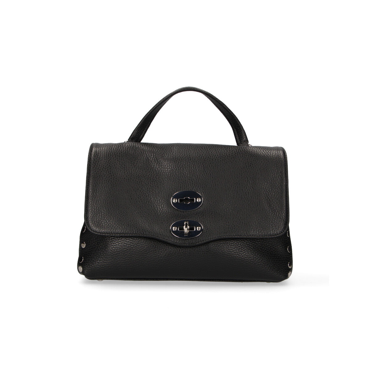 Zanellato borsa postina daily S in pelle nera