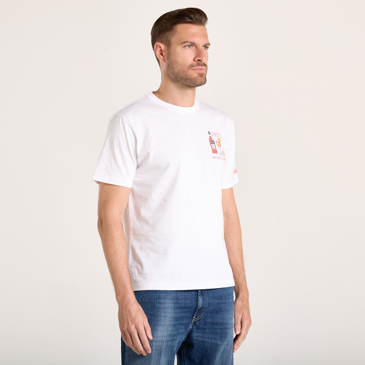Mc2 Saint Barth t-shirt portofino social spritz bianca