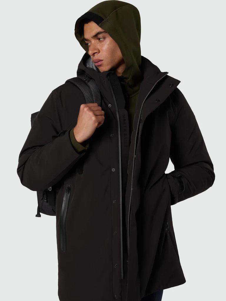 North Sails parka Varberg nero