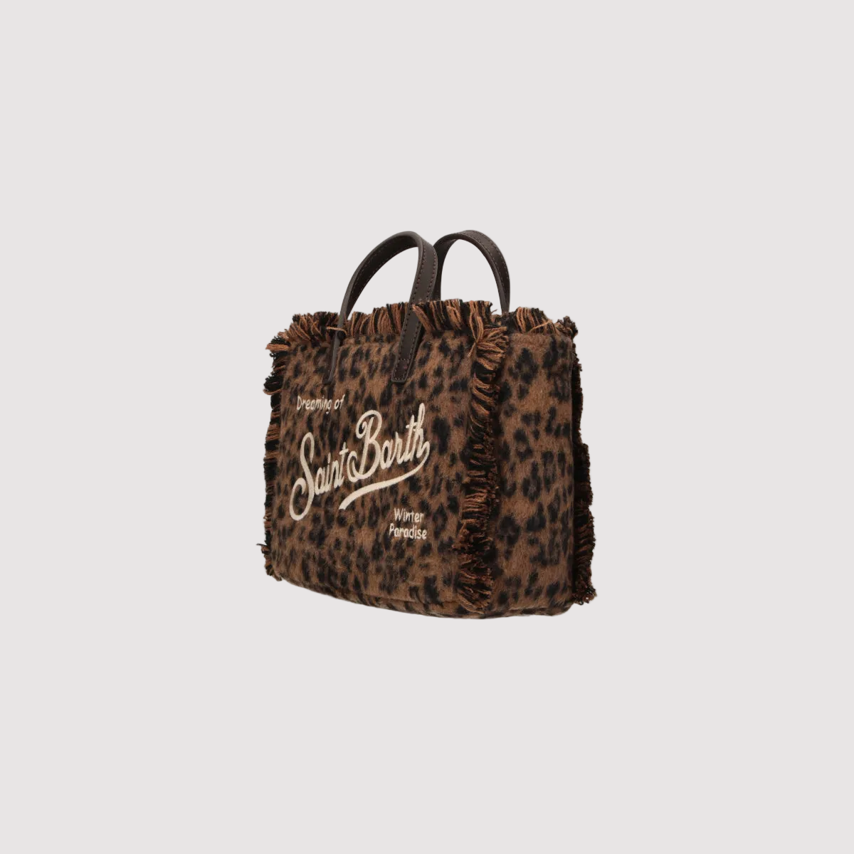 Mc2 Saint Barth borsa Vanity Mini Felt leo