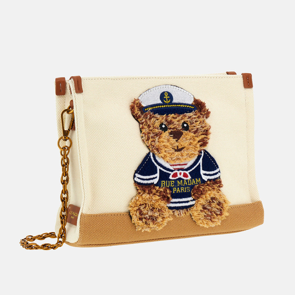 Rue Madame borsa Clutch Summer Marvin panna