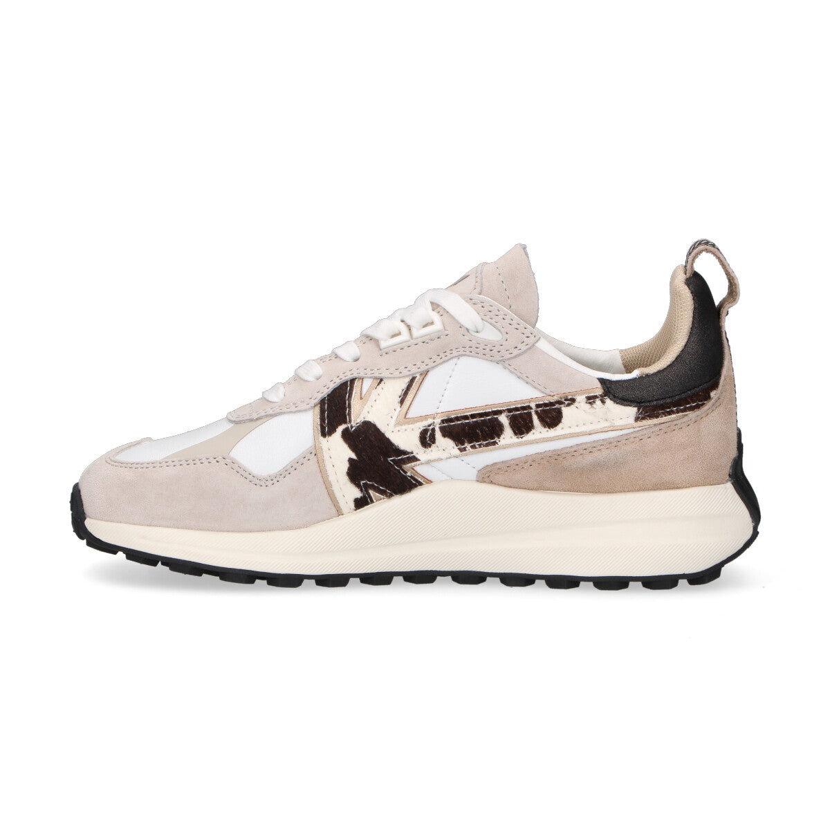 Kaotiko sneaker Detroit in pelle cavallino muccato