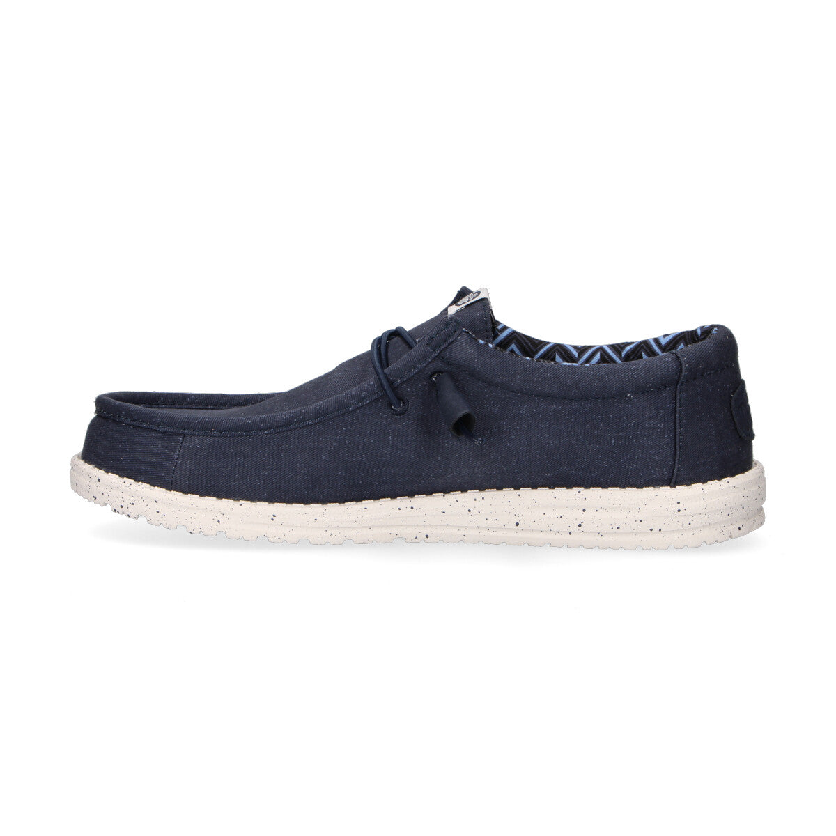 Hey Dude Wally Stretch Canvas navy