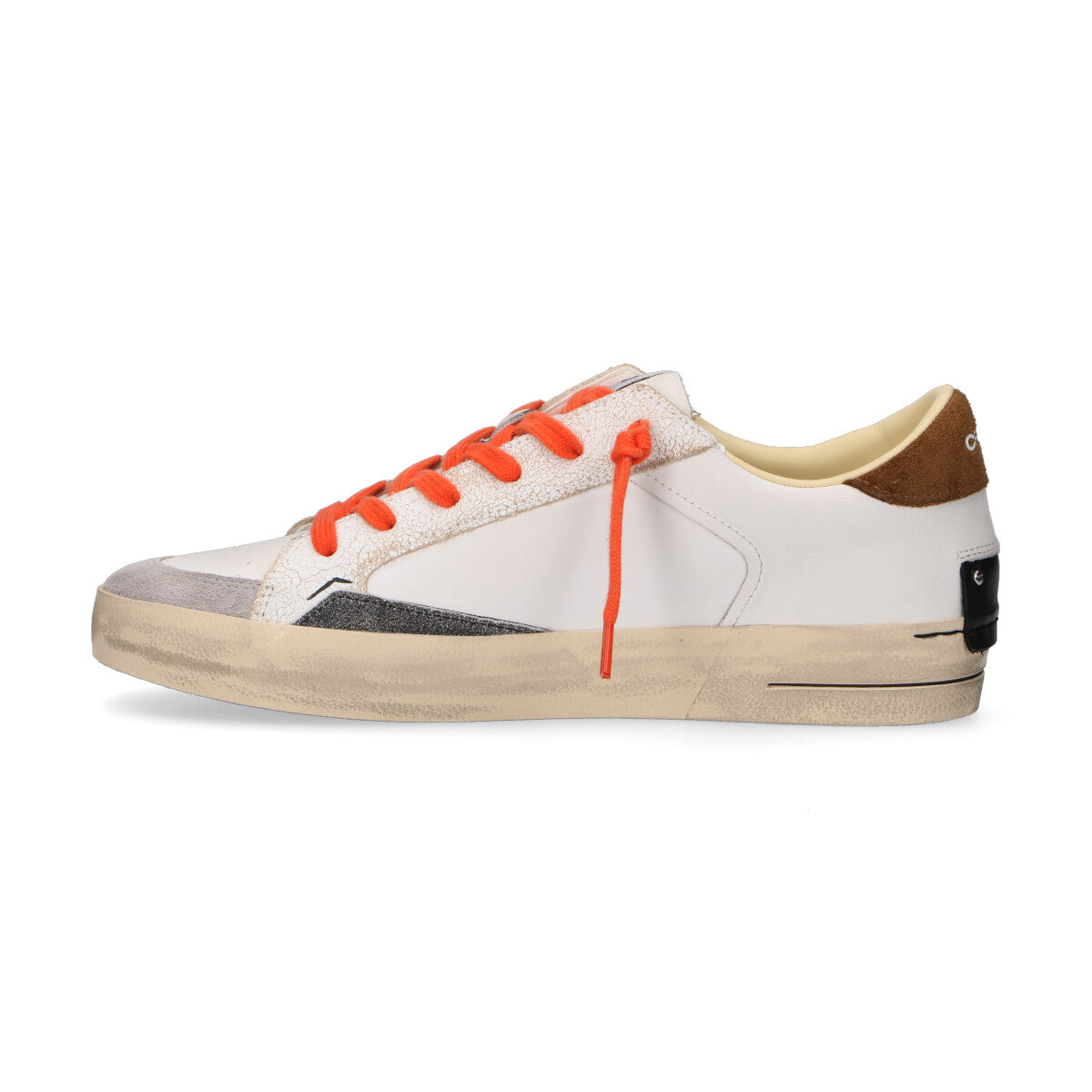 Crime London sneaker Deluxe SK8 orange flame