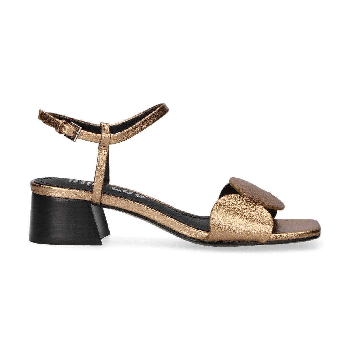 Bibi Lou sandalo con cinturino in pelle bronzo
