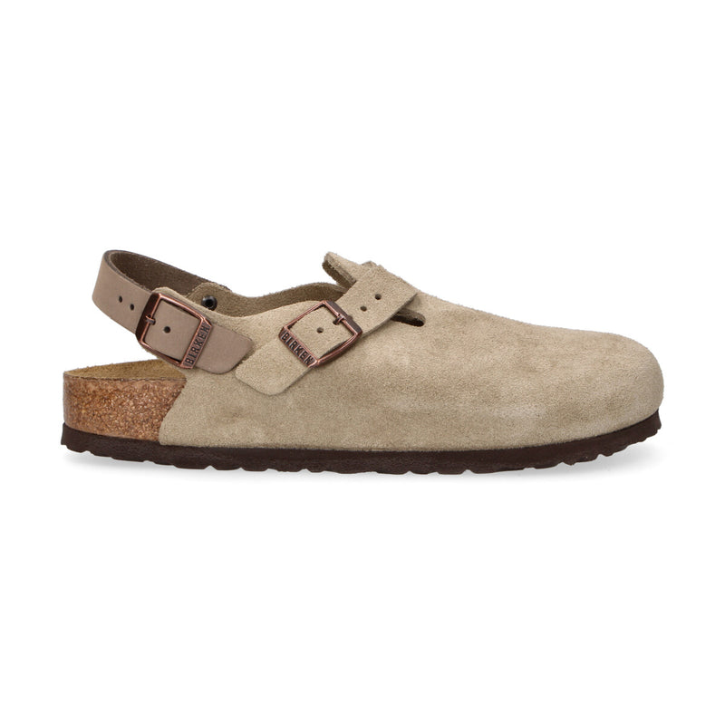 Birkenstock sandalo Tokio in pelle scamosciata