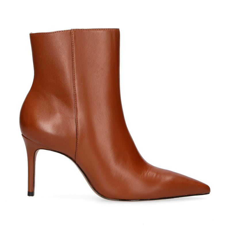 Schutz tronchetto in pelle cuoio