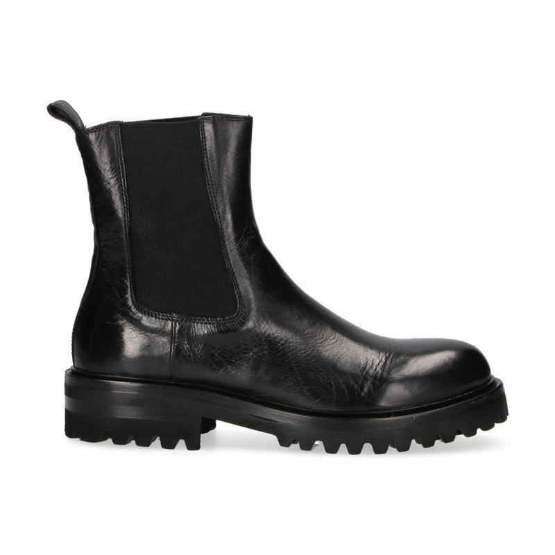 Ducanero beatles in pelle nera