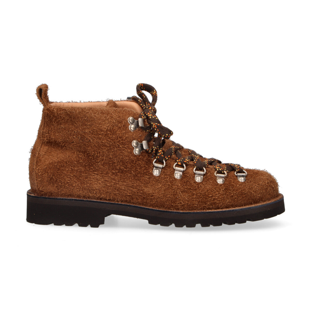 Fracap pedula in camoscio cuoio