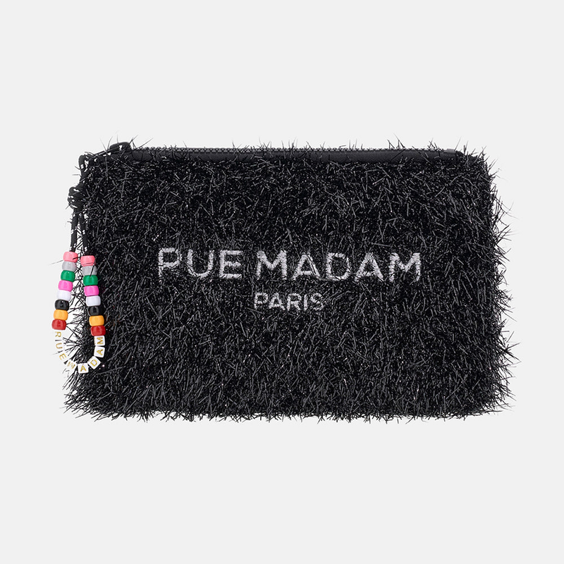 Rue Madam Paris Winter Clutch shine