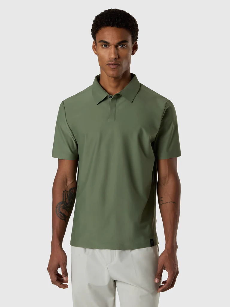 North Sails polo in nylon stretch verde