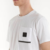 North Sails t-shirt jersey taschino logo bianco