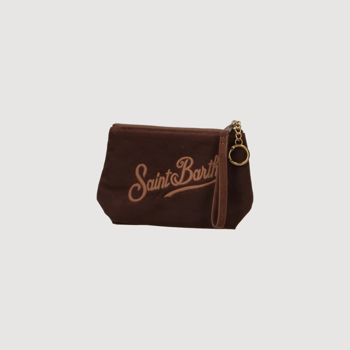 Mc2 Saint Barth pochette Aline Mini Wax marrone