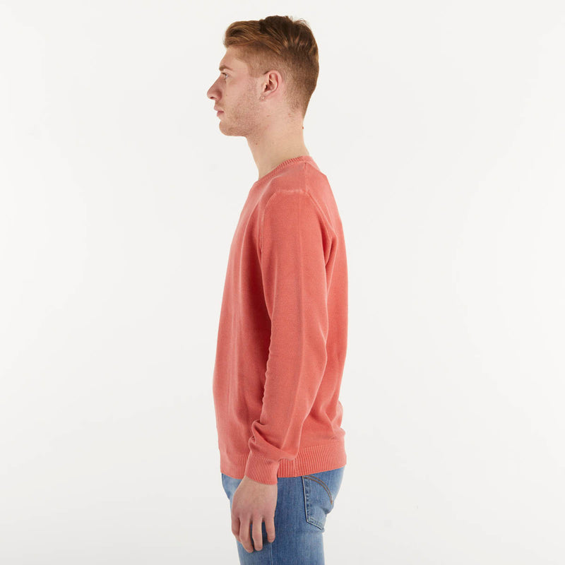 North Sails maglione in cotone organico corallo
