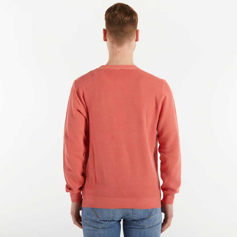 North Sails maglione in cotone organico corallo