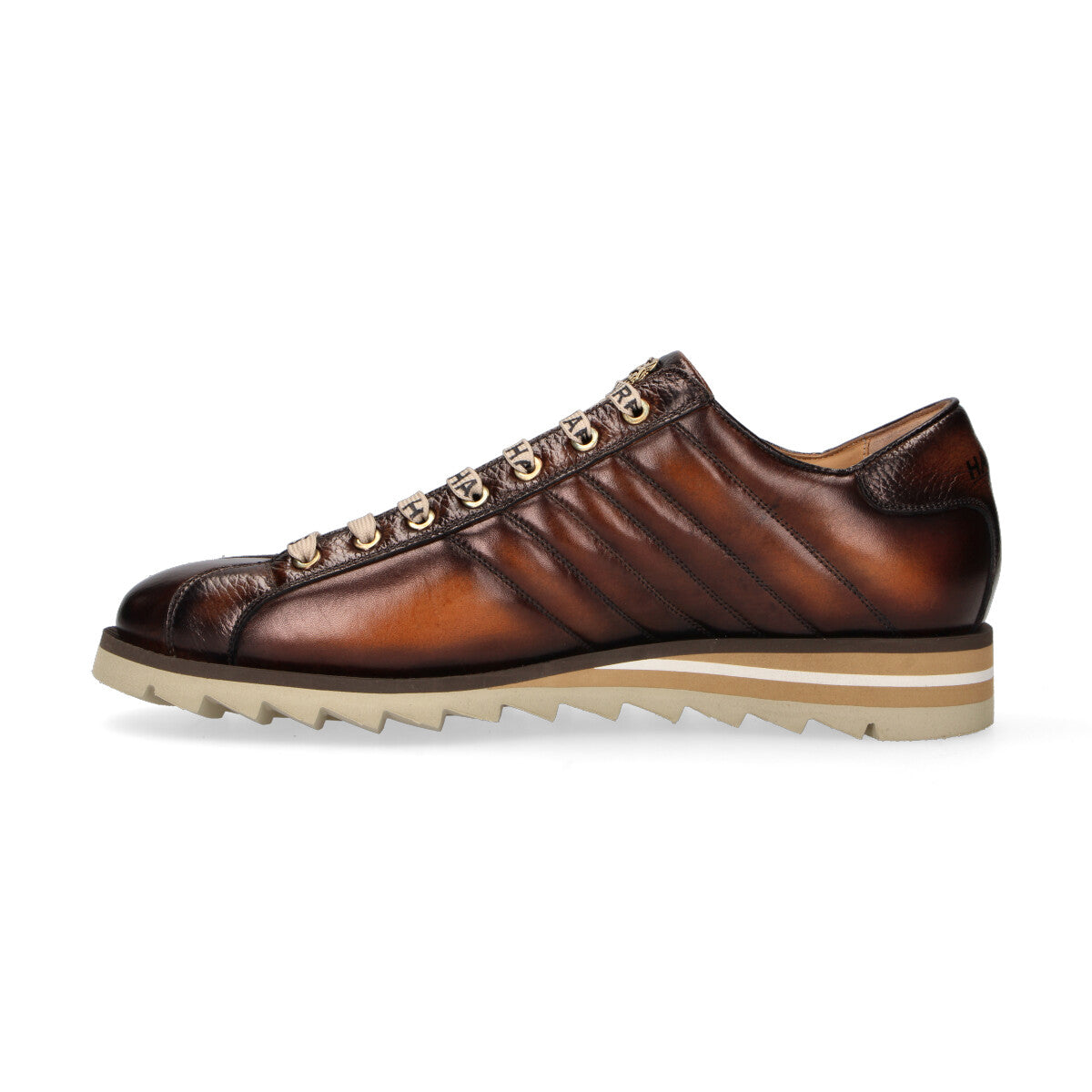 Harris sneaker in pelle marrone