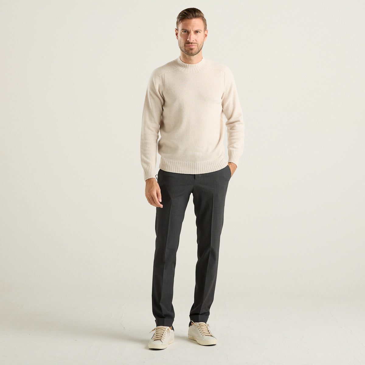 PT01 Travel Pantalone Super Slim Uomo Grigio Antracite
