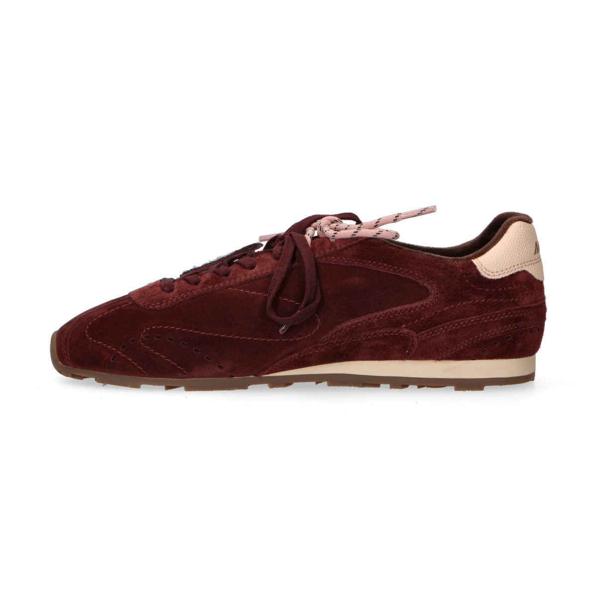 Mrp Star sneaker Medelin in camoscio bordeaux