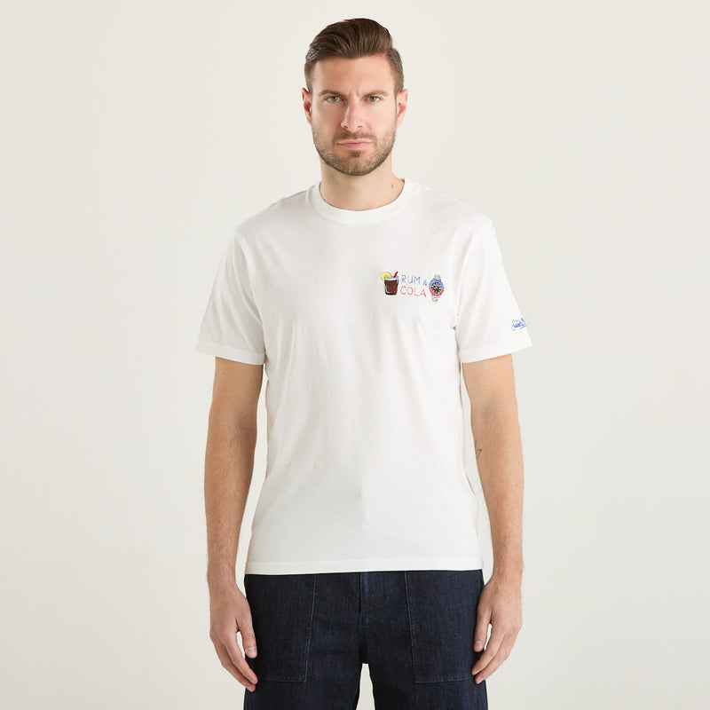 Mc2 Saint Barth t-shirt rum cola watch bianca