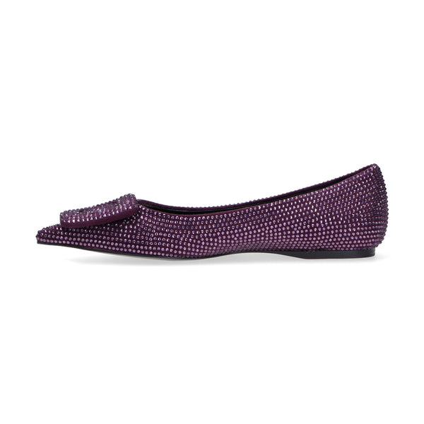 Bibi Lou mocassino strass viola