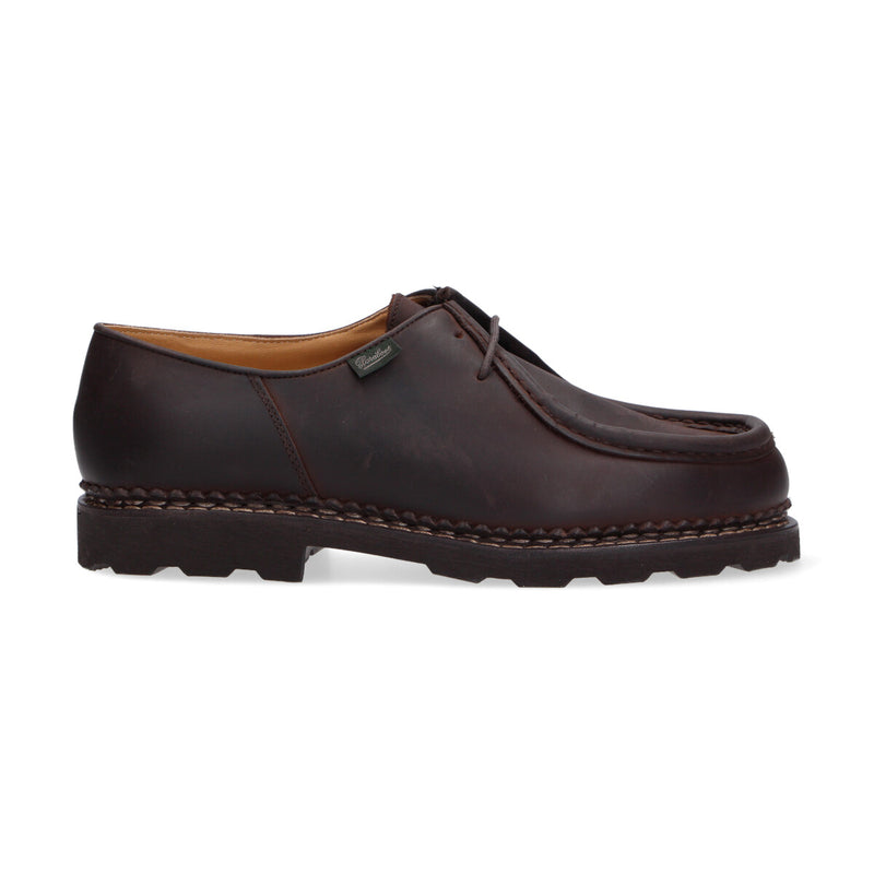 Paraboot Michael stringata pelle marrone