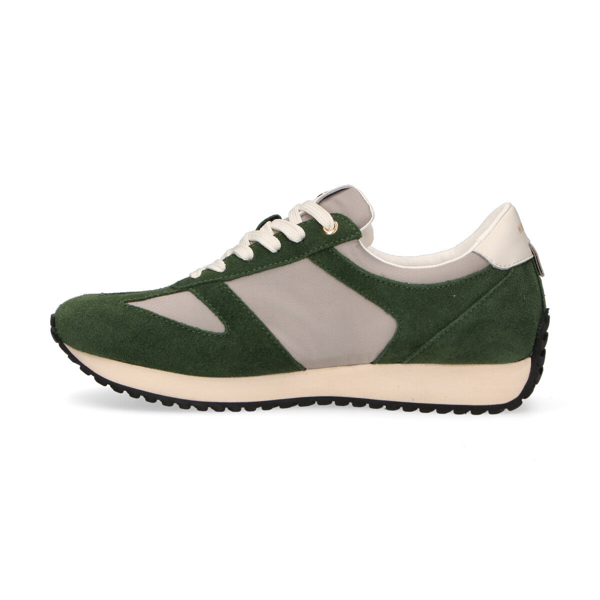 Hide & Jack sneaker Roma in camoscio verde