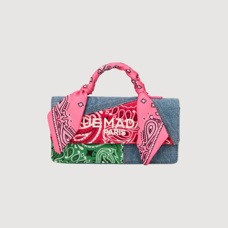 Rue Madame borsa Paisley Shoulder bandana rosa