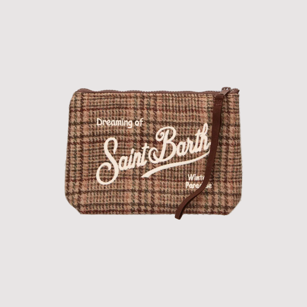 Mc2 Saint Barth pochette Wool Galles beige