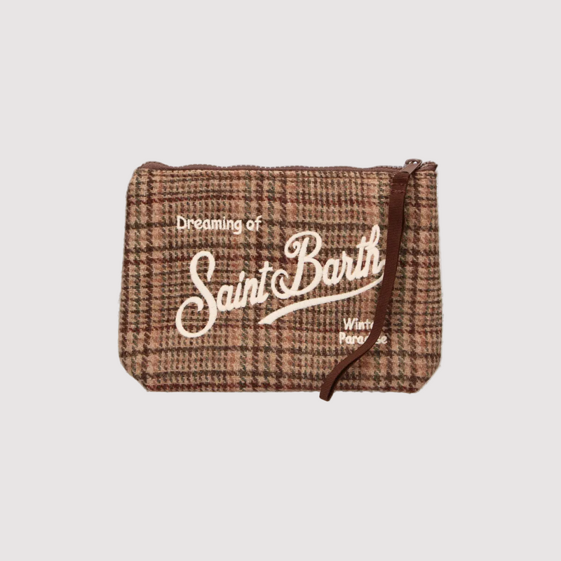 Mc2 Saint Barth pochette Wool Galles beige