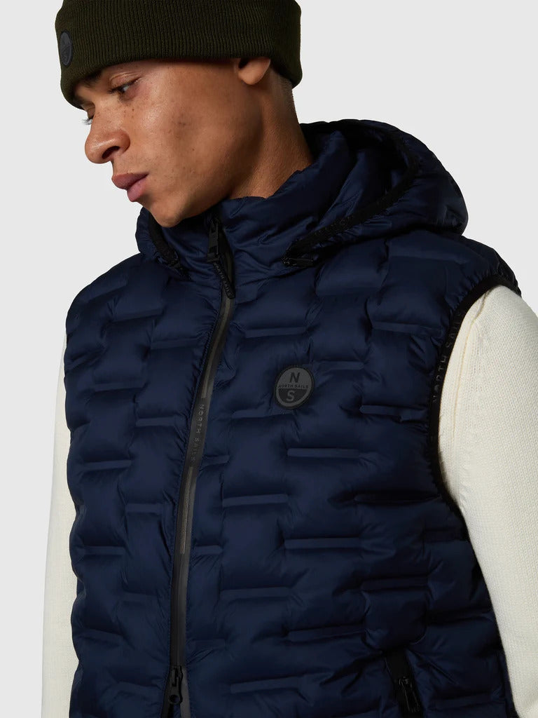 North Sails gilet laser navy blu