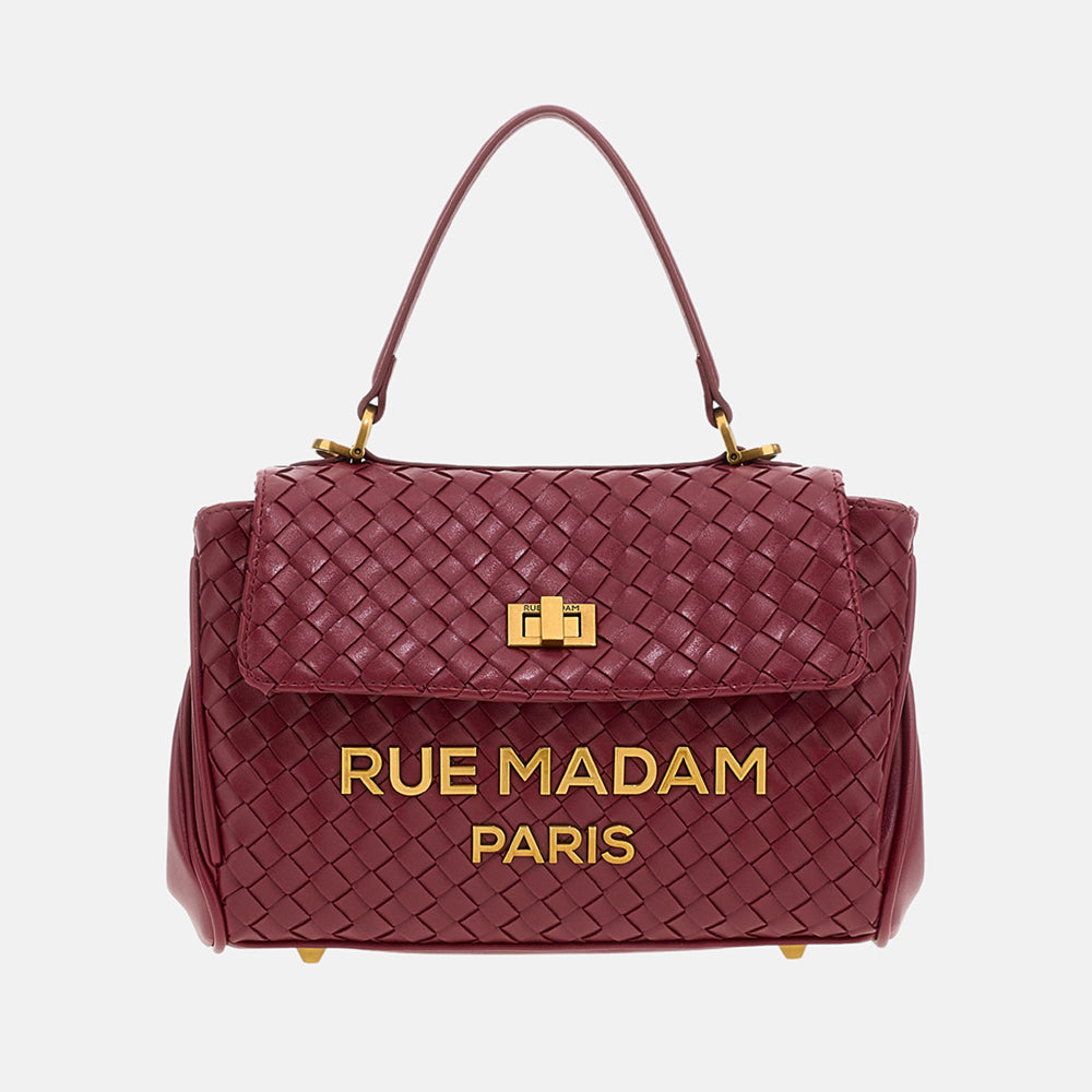 Rue Madam Paris borsa Les Jours Xs Motif bordeaux
