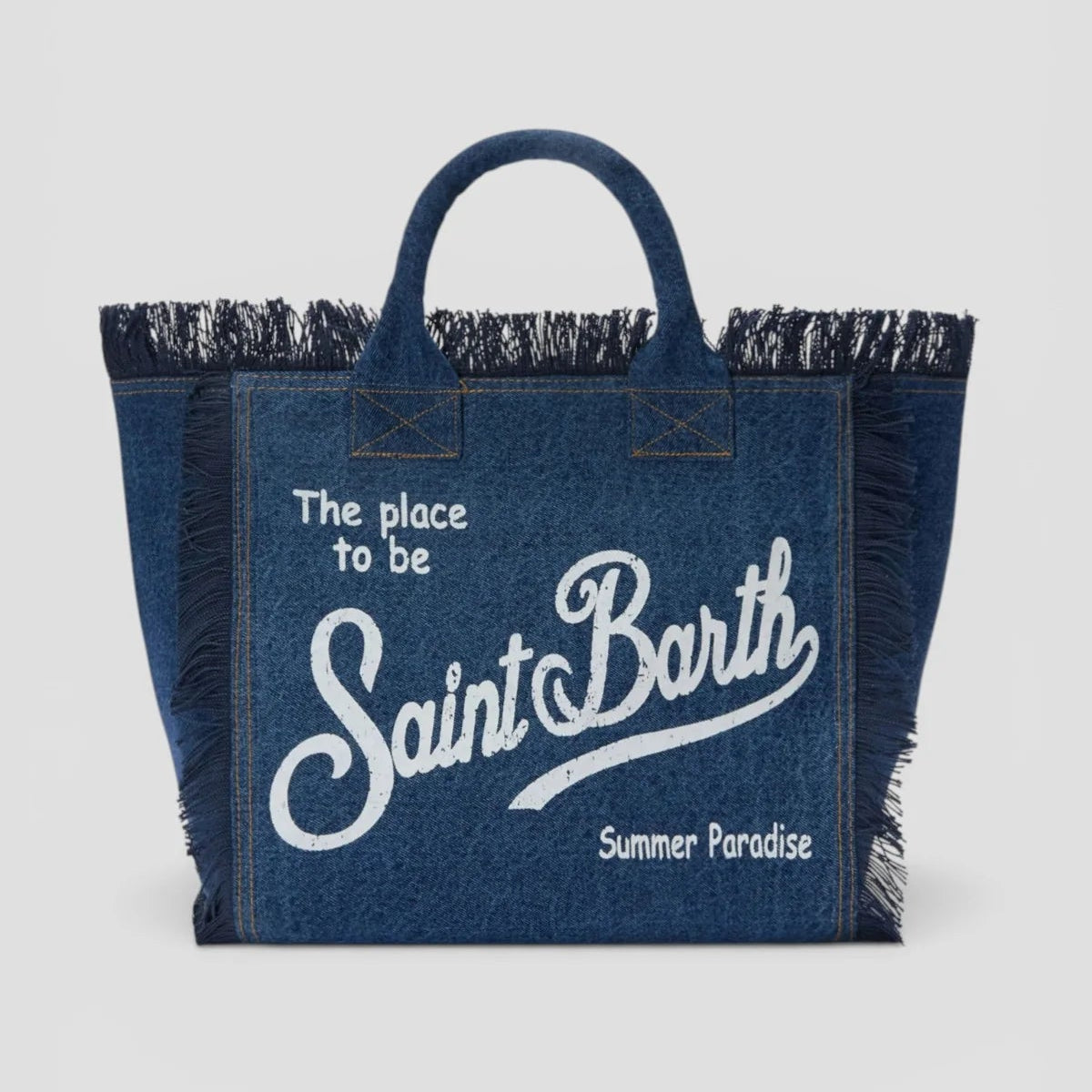 Mc2 Saint Barth borsa Vanity denim dark