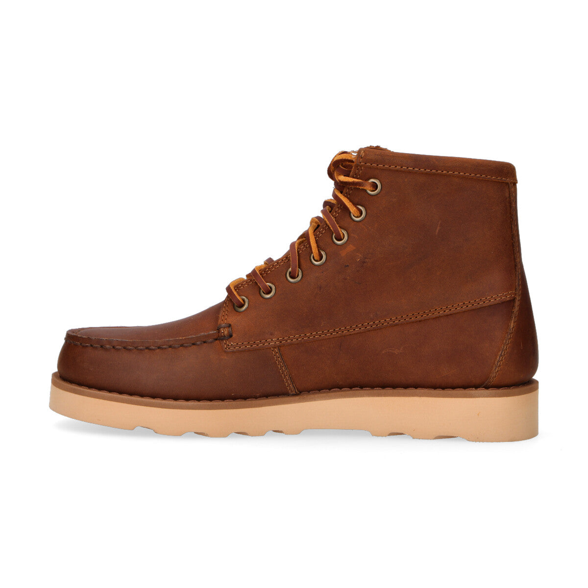 Sebago polacchino in pelle cuoio