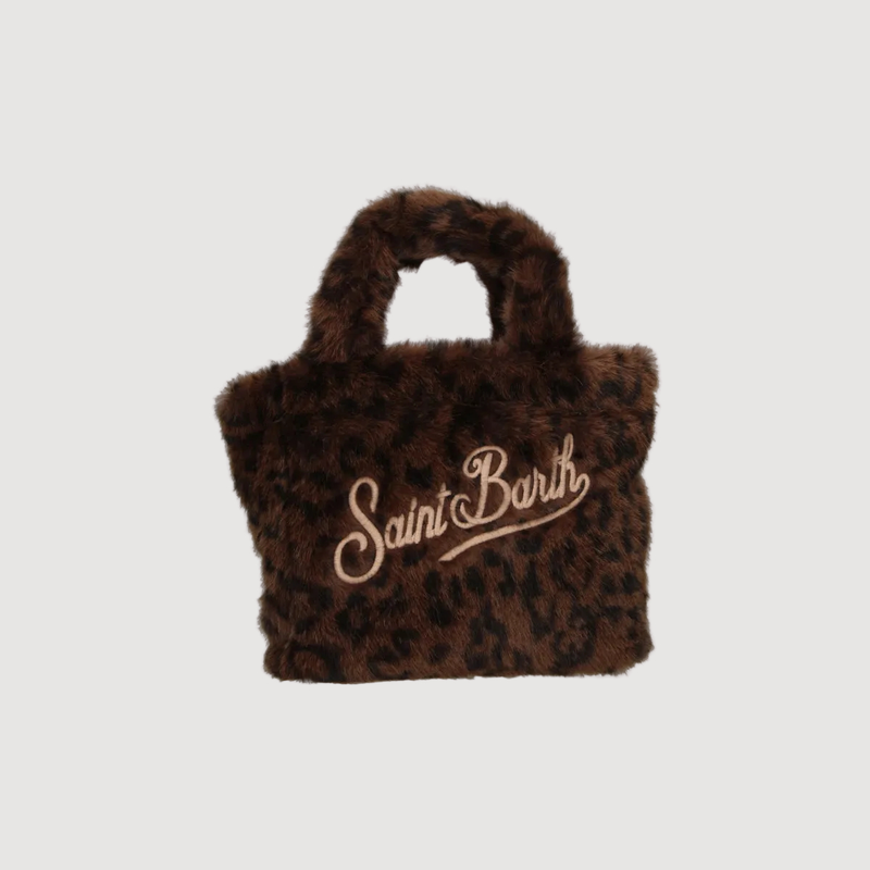 Mc2 Saint Barth Vanity Mini Soft Fur dark leopard