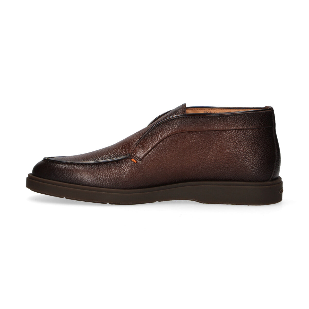Santoni polacchino Desert in pelle bottalata testa di moro