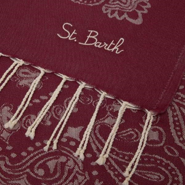 Mc2 Saint Barth telo mare bandana bordeaux