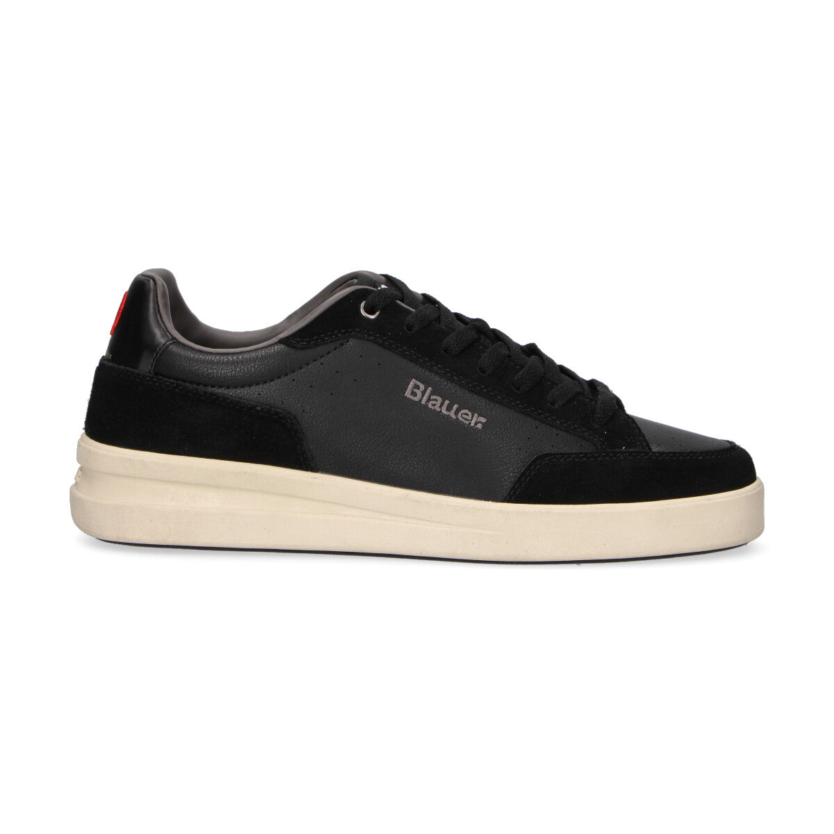 Blauer sneaker Kyoto in pelle nera