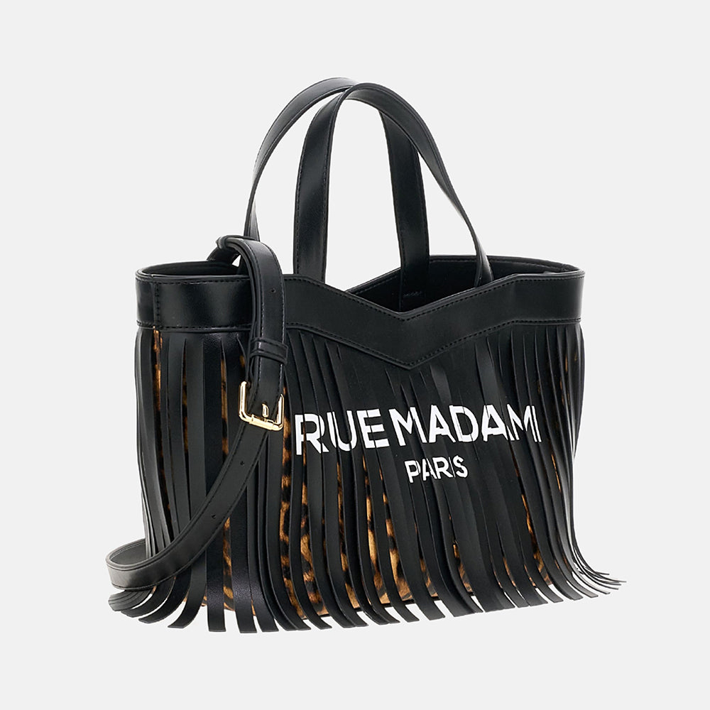 Rue Madam Paris Sauvage mini Shopping leopard