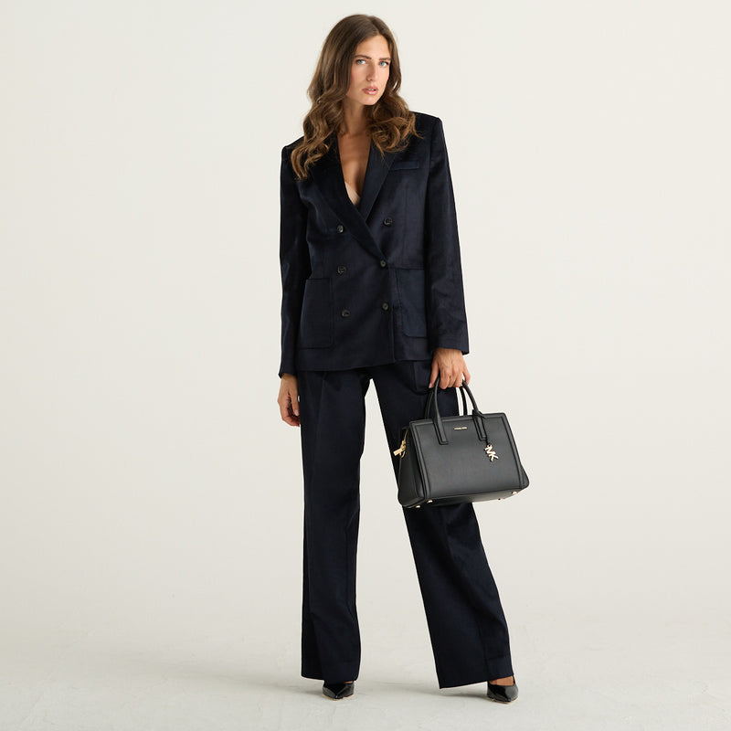 Blazer Doppiopetto Donna Blu Notte Cruna
